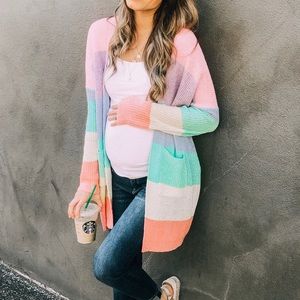 Striped Cardigan!